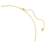 Gema necklace Mixed cuts, Multicolored, Gold-tone plated